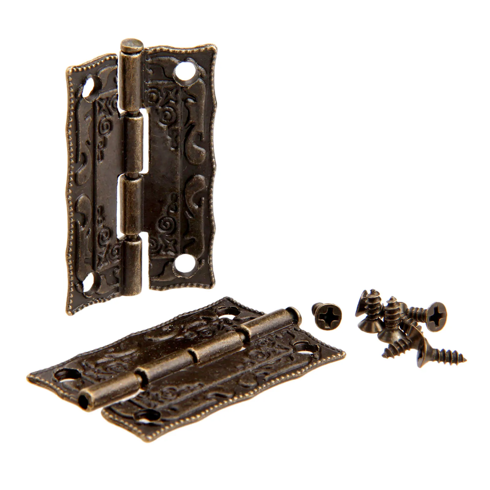 Woodworking Quote - 10pcs Hinges 36*23mm Iron Antique Bronze