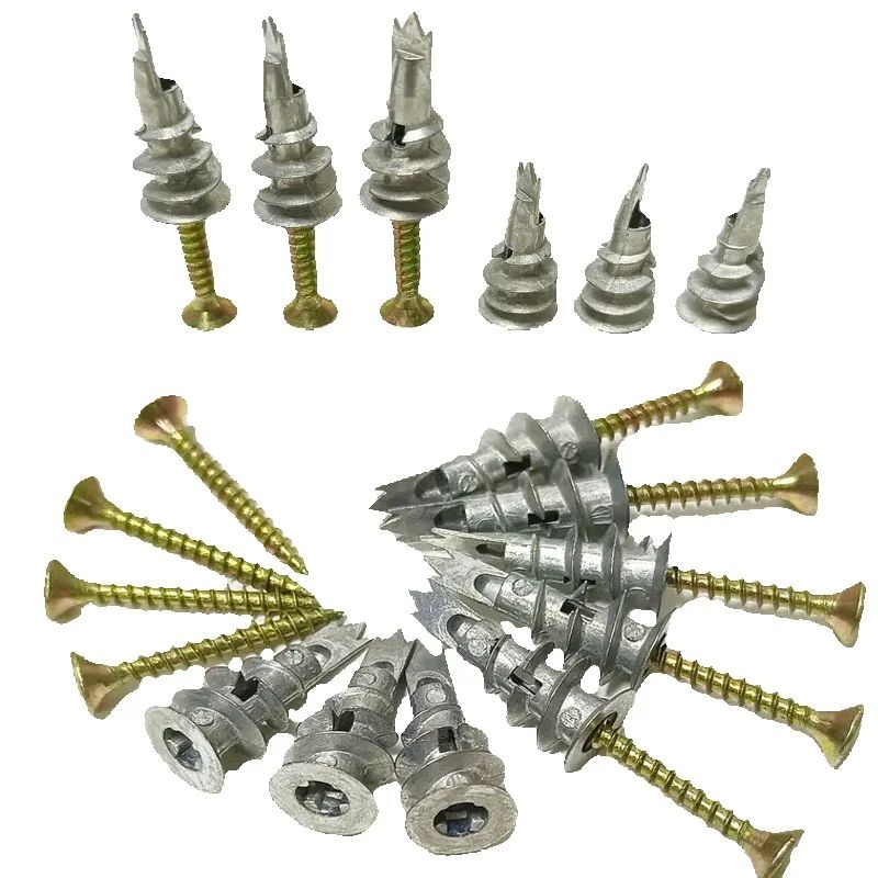 Woodworking Hatchet - 10pcs Zinc Self-Drilling Drywall Anchors With