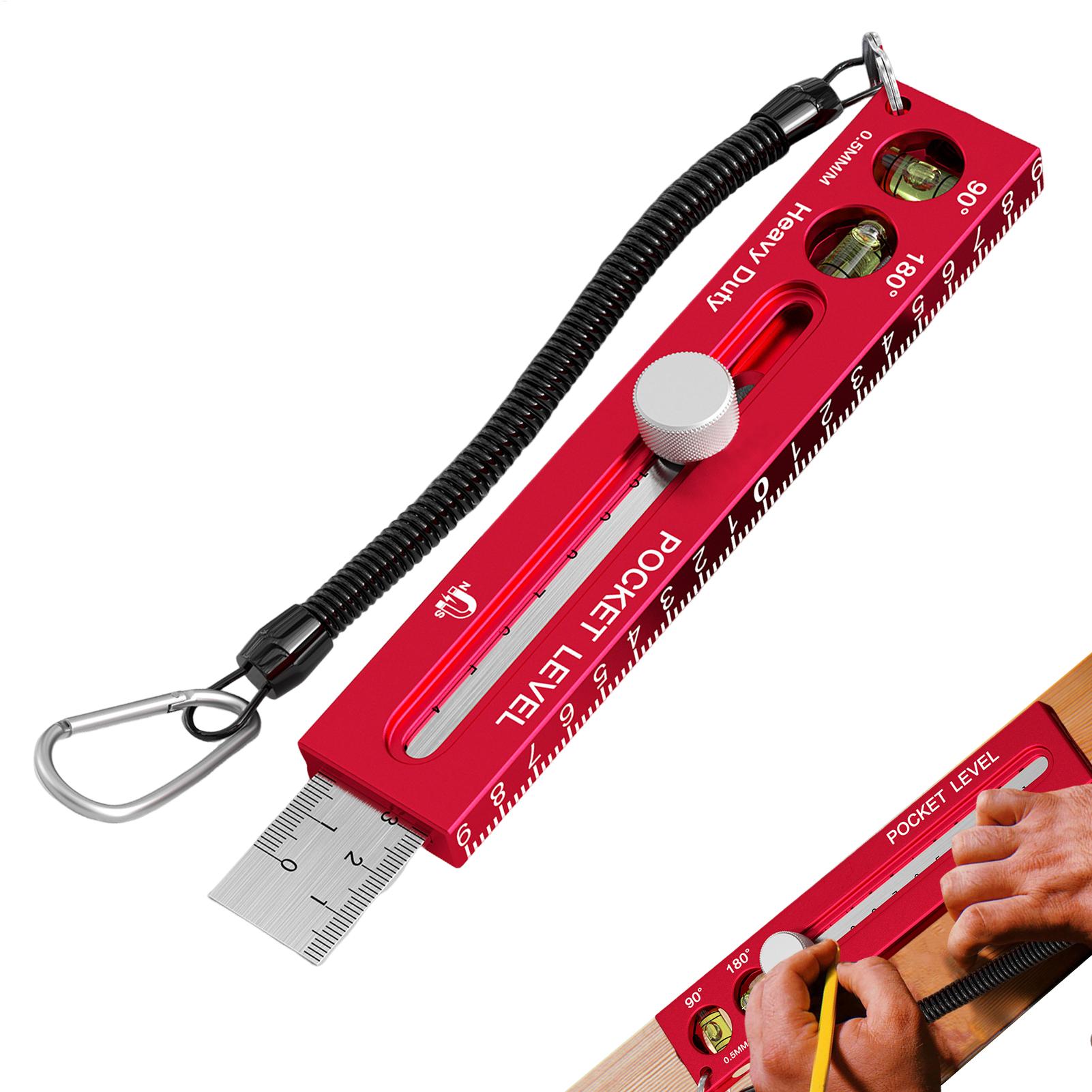 Marking Gauge Tool - Woodworking Measuring Tools Magnetic Horizontal Guide