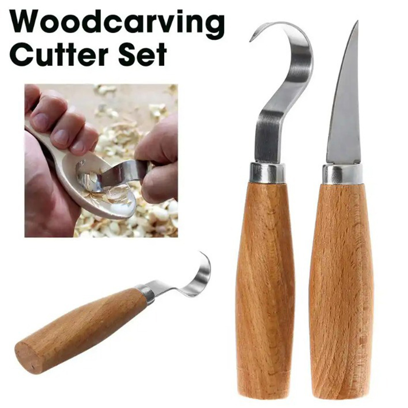 Woodworking Knives - Wood Carving Knife Chisel Hook Knife