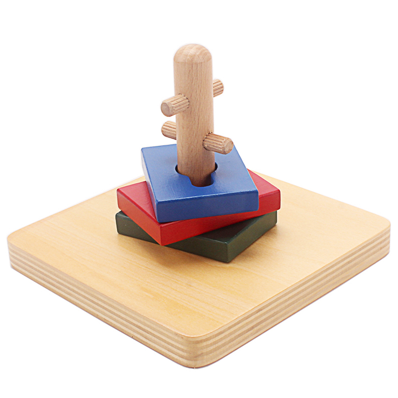 Woodworking For Kids - Infant Montessori Wooden Toy Twist &
