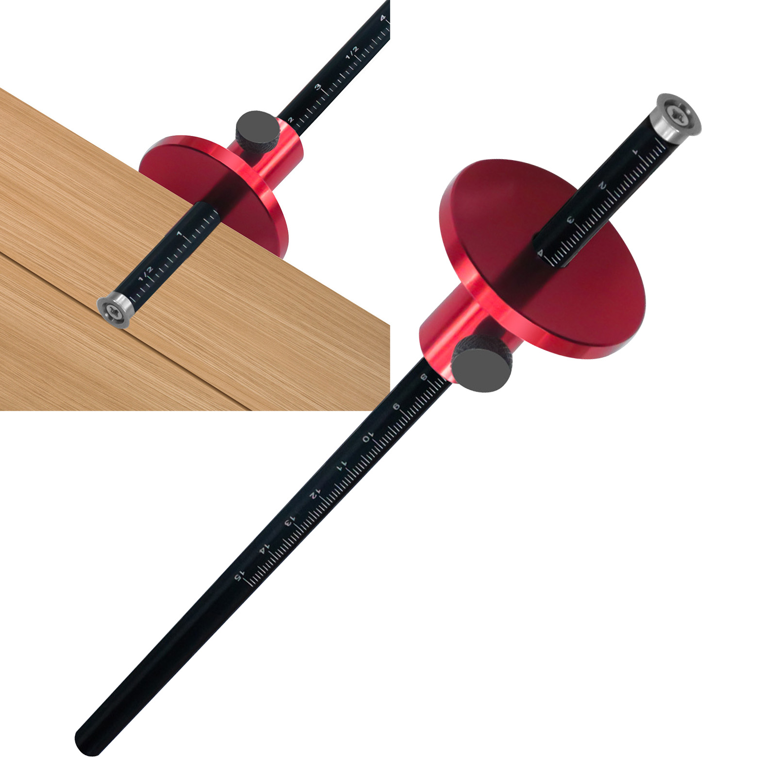 Marking Gauge Tool - Woodworking Scriber European Wheel Marking Gauge