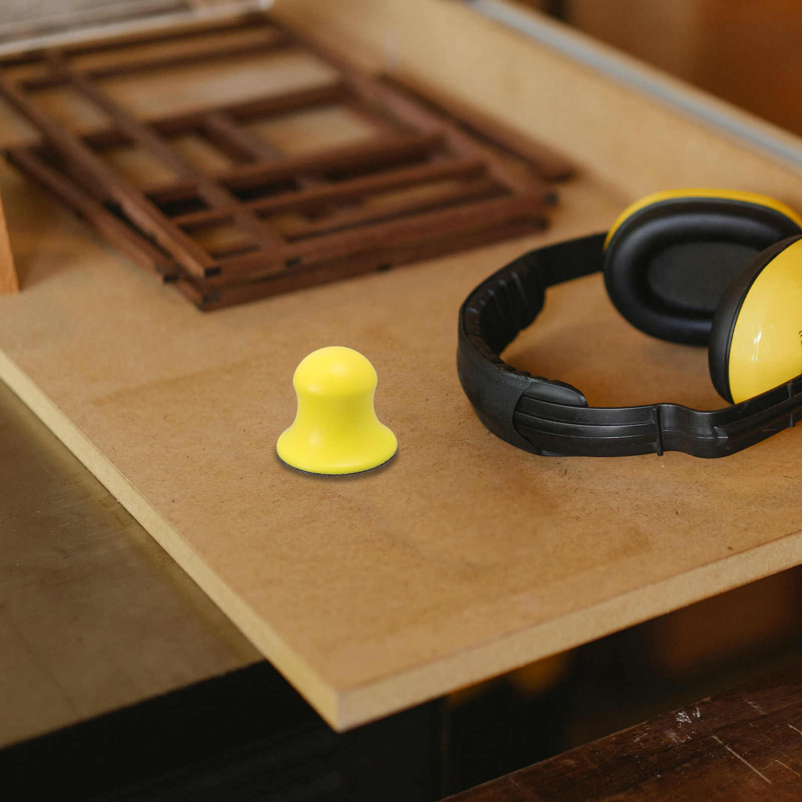 Handheld PU Foaming Round Sand - Furniture And Woodworking ulasan dan harga