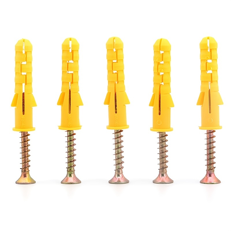 100pcs Drywall Anchor & Screw  - Woodworking Hatchet ulasan dan harga