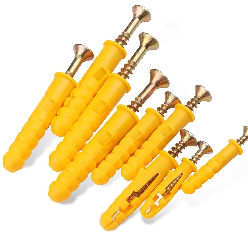 100pcs Drywall Anchor & Screw  - Woodworking Hatchet ulasan dan harga
