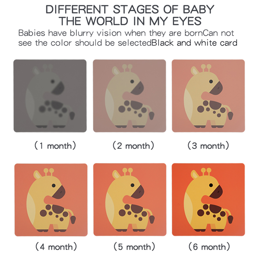 Baby Visual Stimulation Cards  - Woodworking For Kids ulasan dan harga