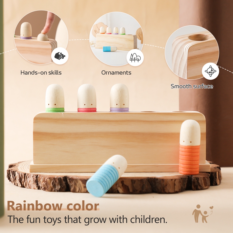 Montessori Toys Baby Wooden Bo - Woodworking For Kids ulasan dan harga