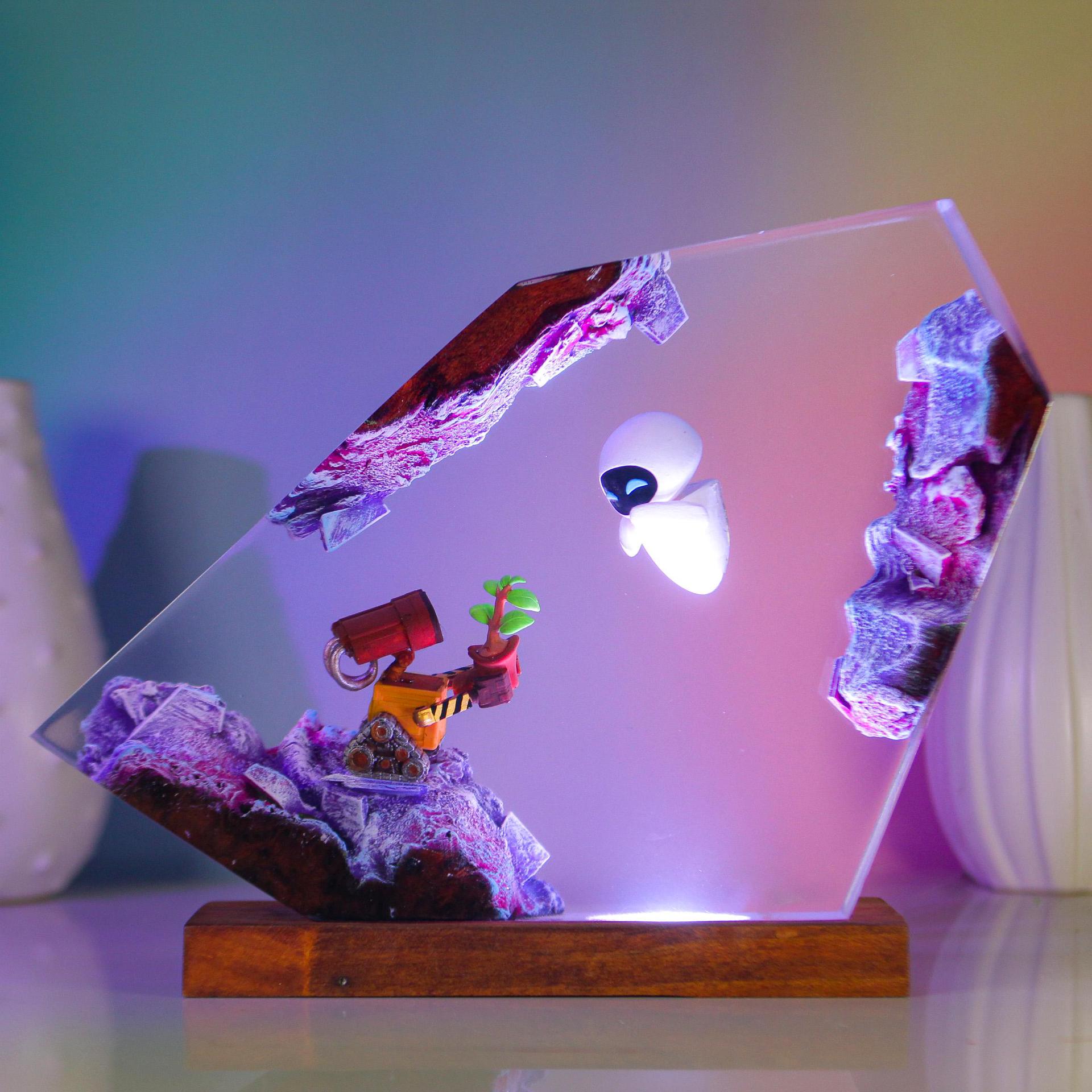 Handmade Epoxy Resin Night Lig - Woodworking Epoxy ulasan dan harga
