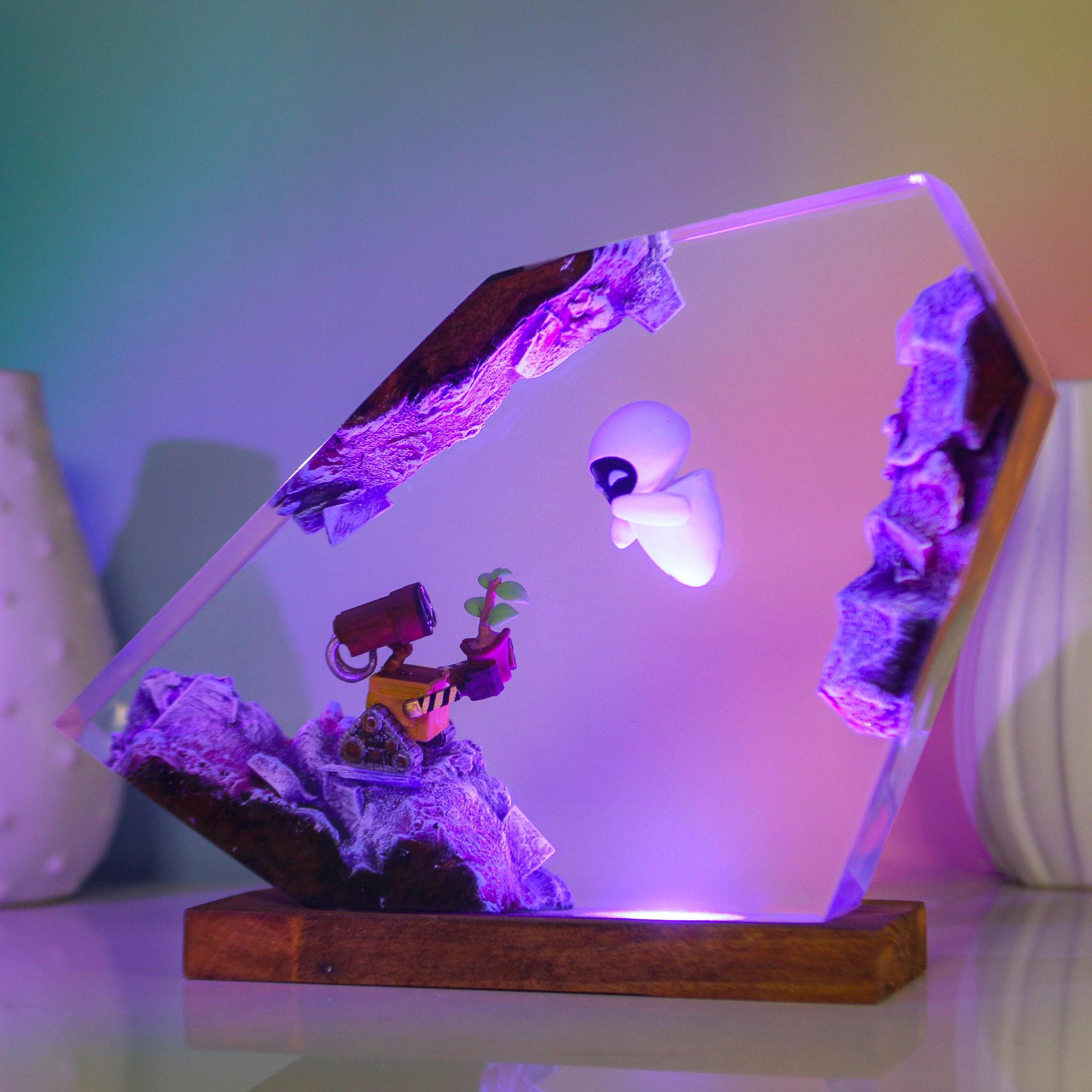 Handmade Epoxy Resin Night Lig - Woodworking Epoxy ulasan dan harga