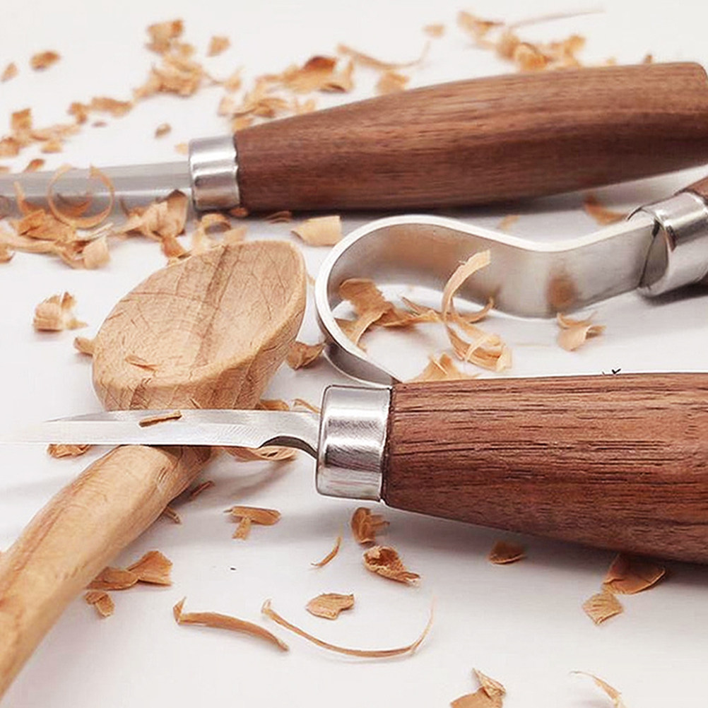 3Pcs Carving Tool Set Comforta - Woodworking Knives ulasan dan harga