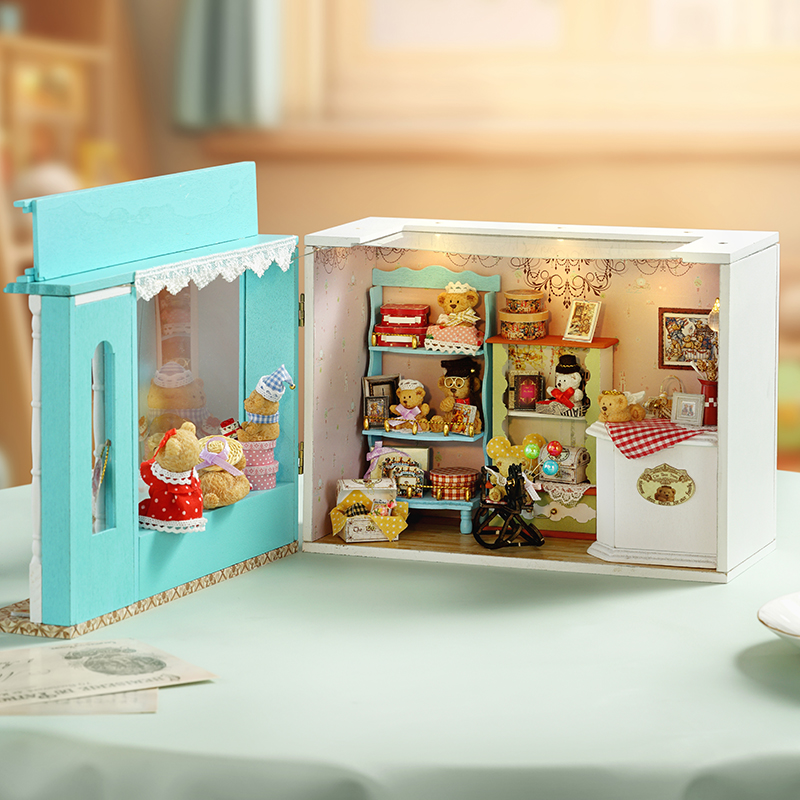 DIY Wooden Doll Houses The Bea - Woodworking Kits For Kids ulasan dan harga