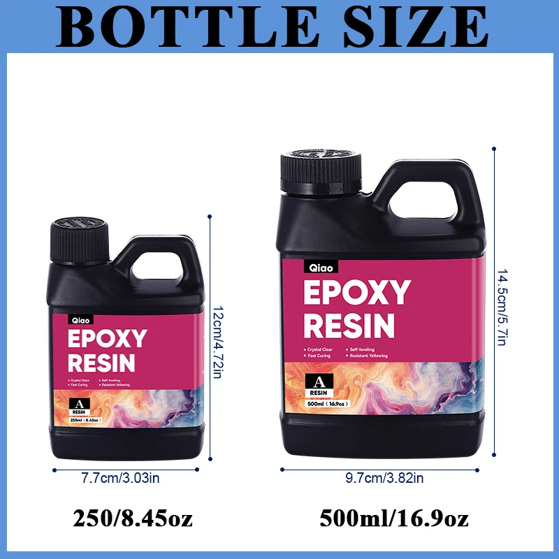 500ml/1000ml Epoxy Resin Kit C - Woodworking Epoxy ulasan dan harga
