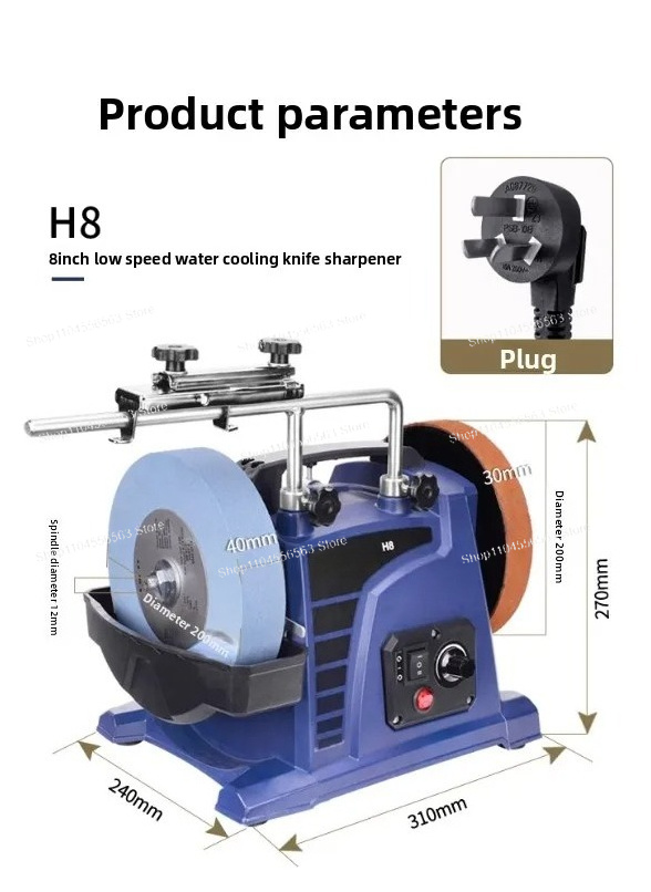 H10 low-speed water-cooled too - Woodworking Knives ulasan dan harga