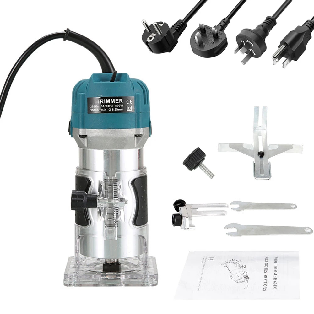 800W 30000RPM Wood Router Mach - Router Plane Hand ulasan dan harga