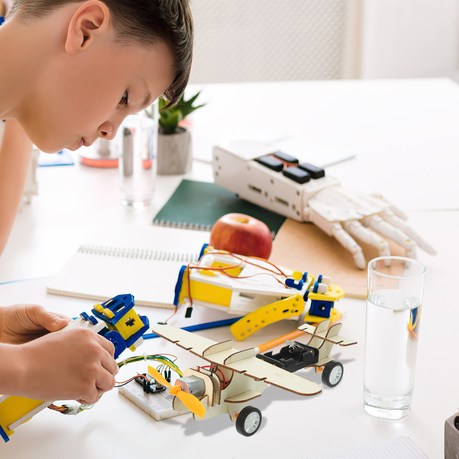 1Set Wooden Glider Plane DIY S - Woodworking For Kids ulasan dan harga