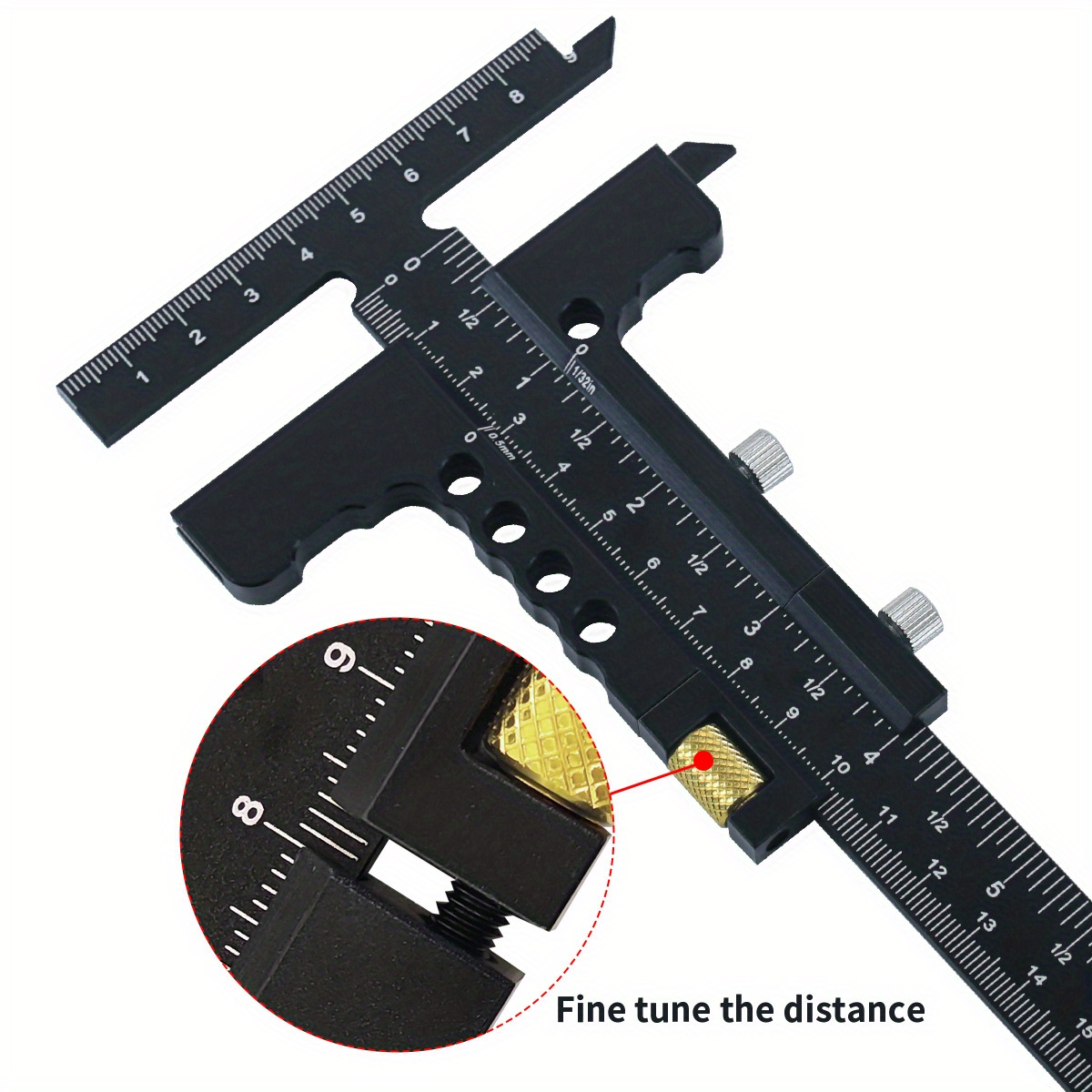 Aluminum Alloy Sliding Marking - Marking Gauge Tool ulasan dan harga