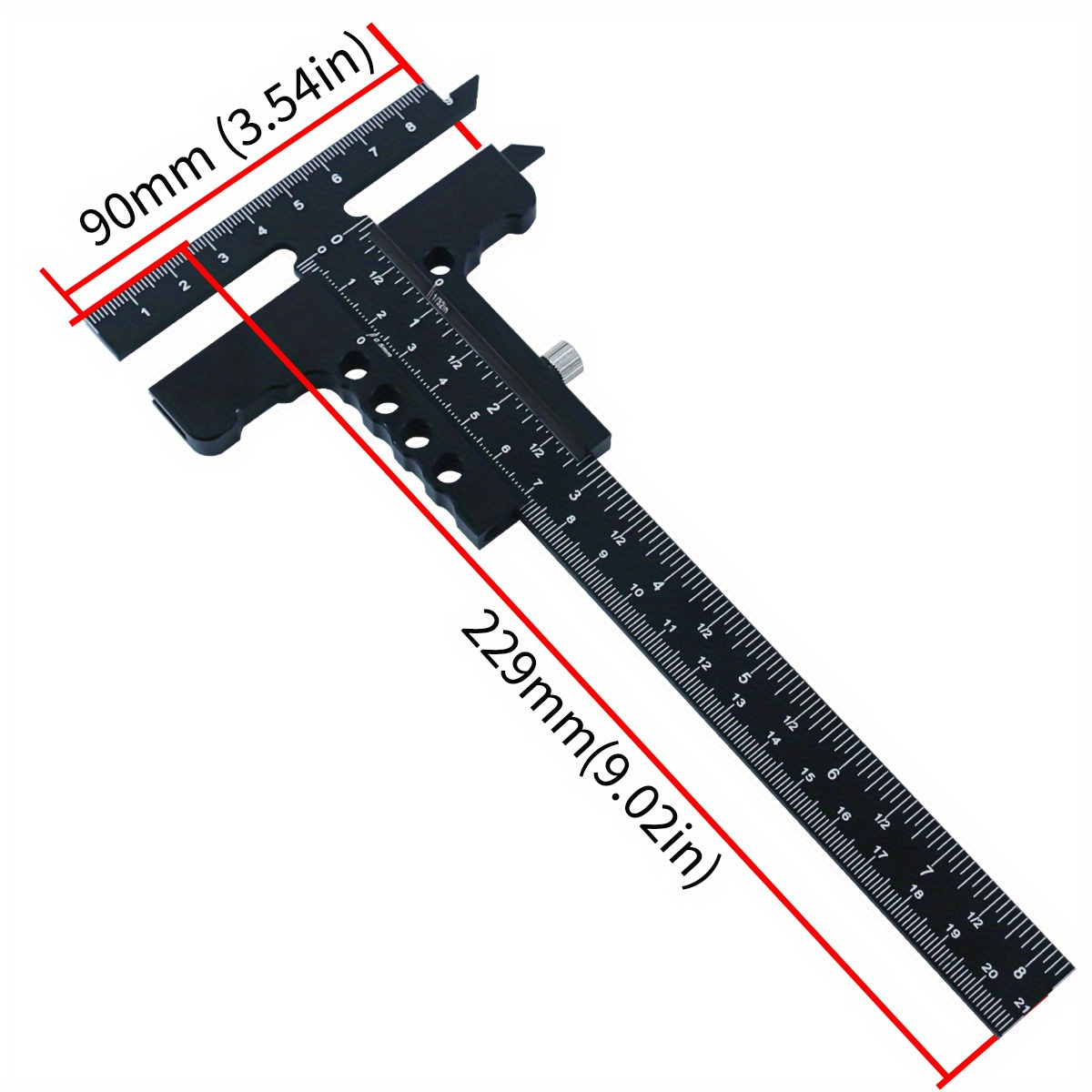Aluminum Alloy Sliding Marking - Marking Gauge Tool ulasan dan harga