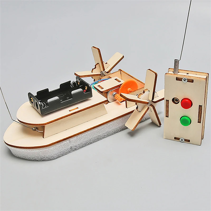 DIY Boat Model Science Toys Ki - Woodworking Kits For Kids ulasan dan harga