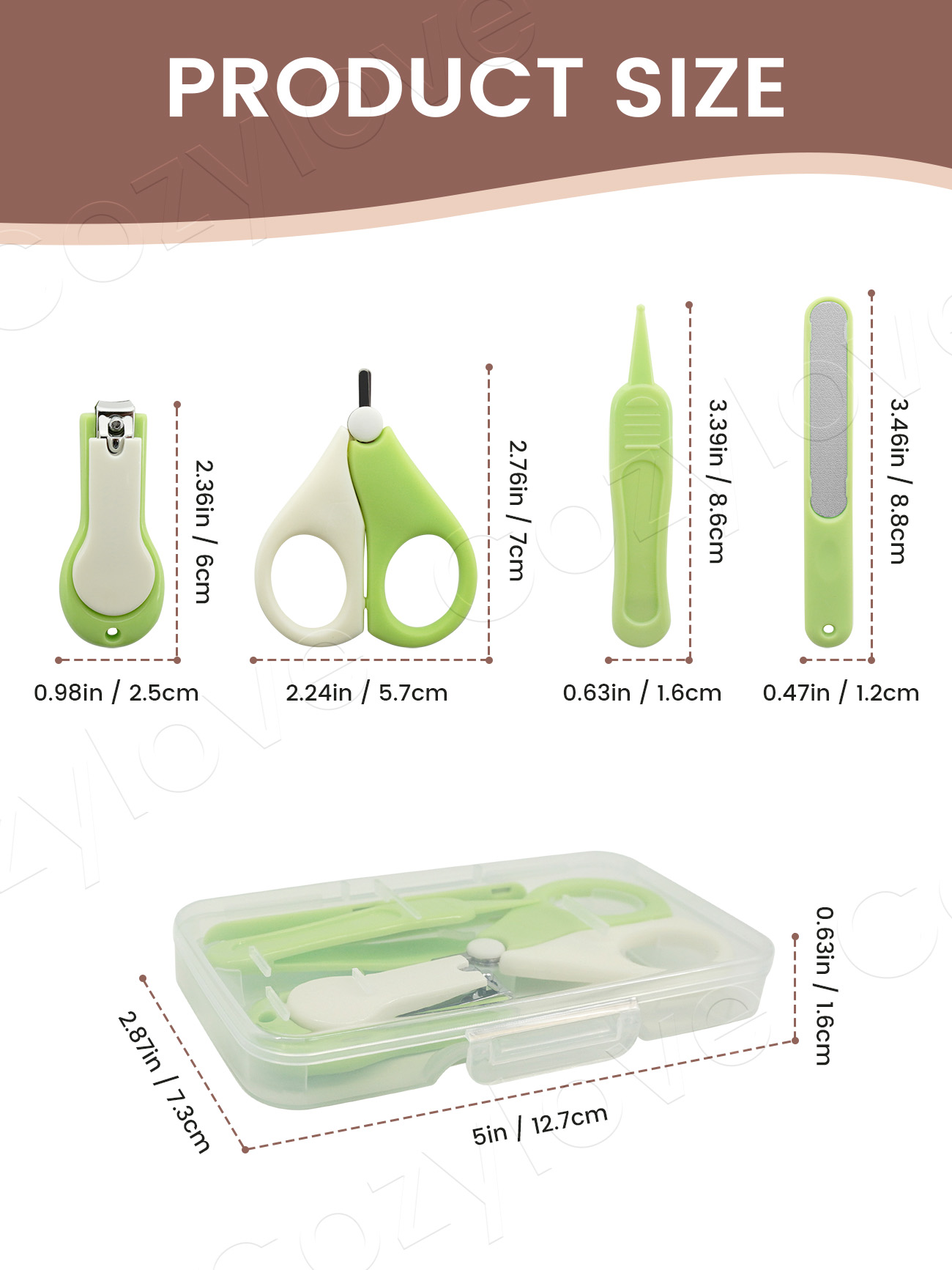 Baby Nails Cut Suits | 3-in-1  - Woodworking Files ulasan dan harga
