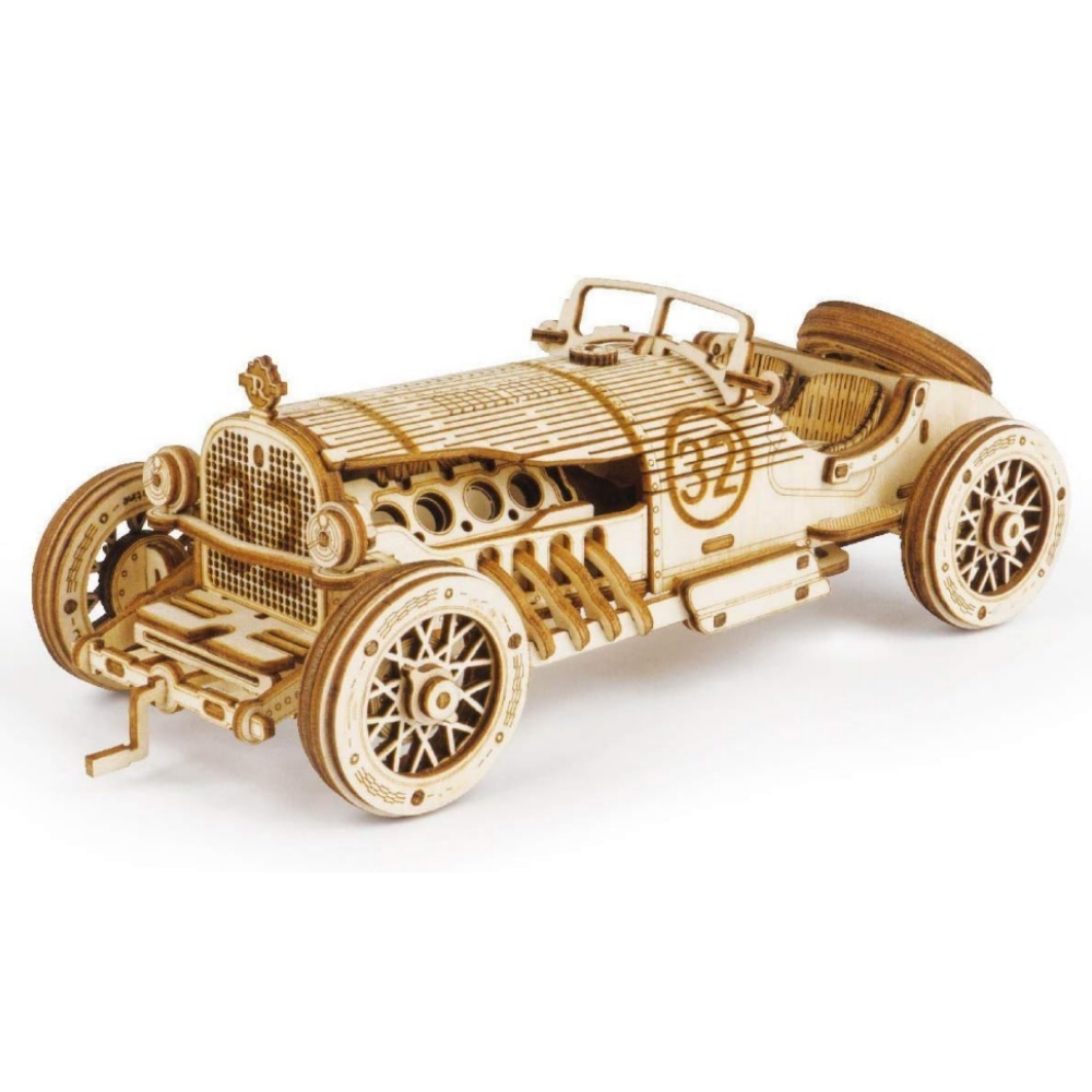 Robotime Classic Car 3D Wooden - Woodworking Kits For Kids ulasan dan harga