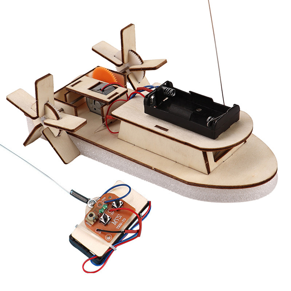 DIY Boat Model Science Toys Ki - Woodworking Kits For Kids ulasan dan harga