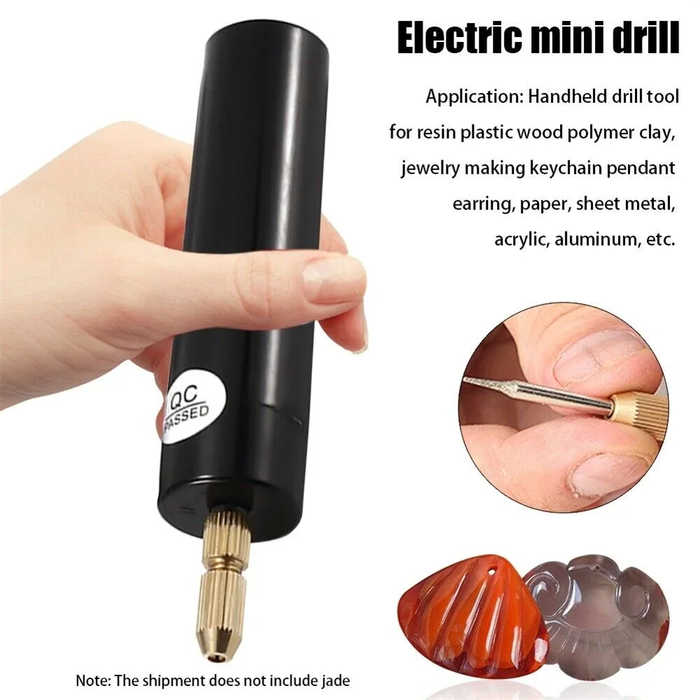 Mini Electric Drill USB Powere - Woodworking Epoxy ulasan dan harga