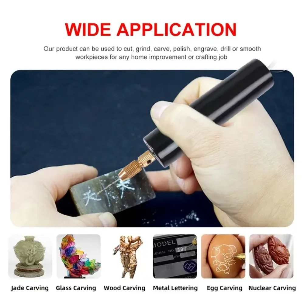 Mini Electric Drill USB Powere - Woodworking Epoxy ulasan dan harga