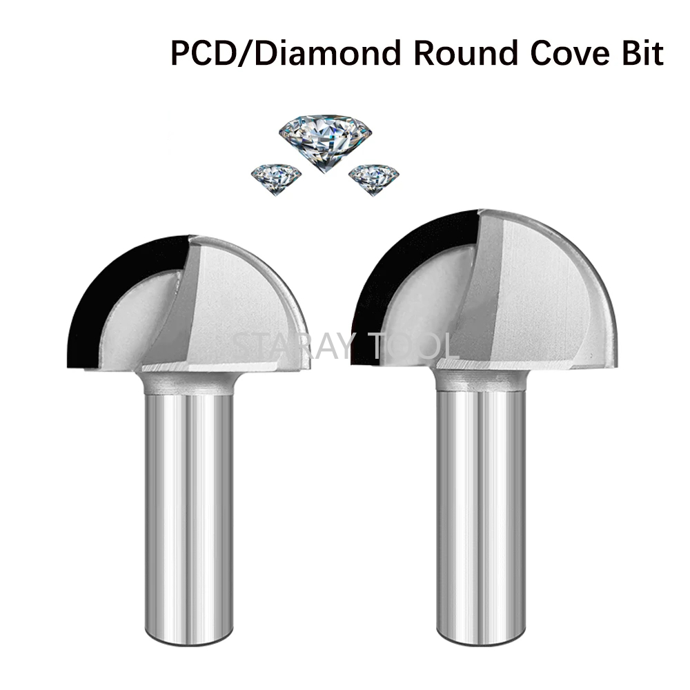 Diamond Round Bottom Bit PCD R - Woodworking Quote ulasan dan harga