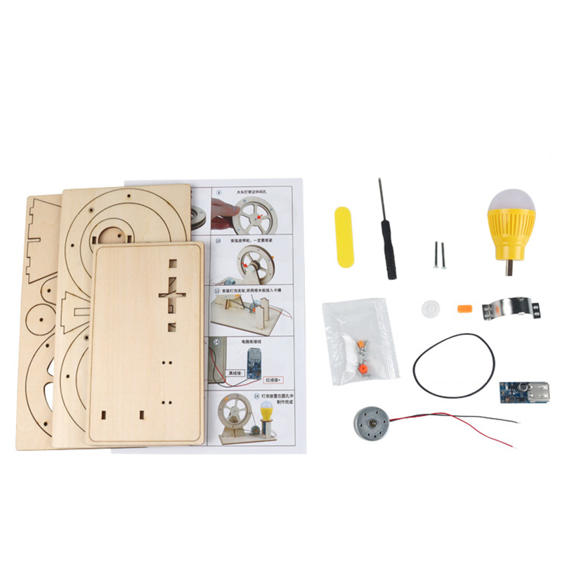 Wooden Hand Generator Kids Sci - Woodworking Kits For Kids ulasan dan harga