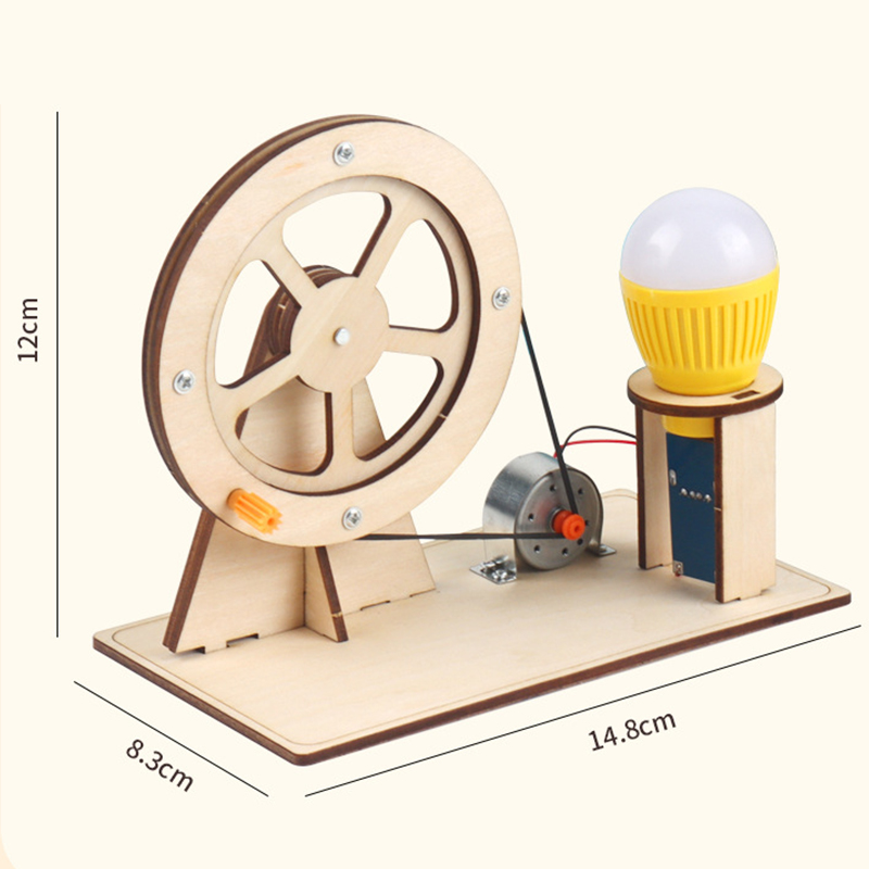Wooden Hand Generator Kids Sci - Woodworking Kits For Kids ulasan dan harga