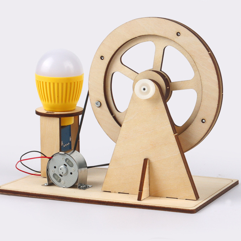 Wooden Hand Generator Kids Sci - Woodworking Kits For Kids ulasan dan harga