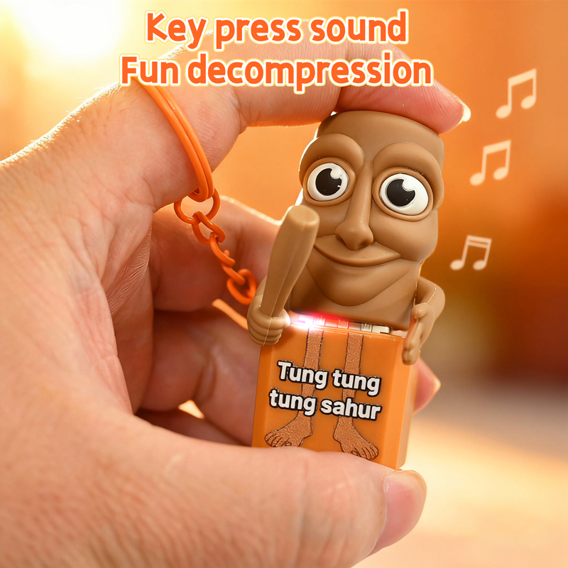 Tung tung tung Sahur Keychain  - Woodworking For Kids ulasan dan harga