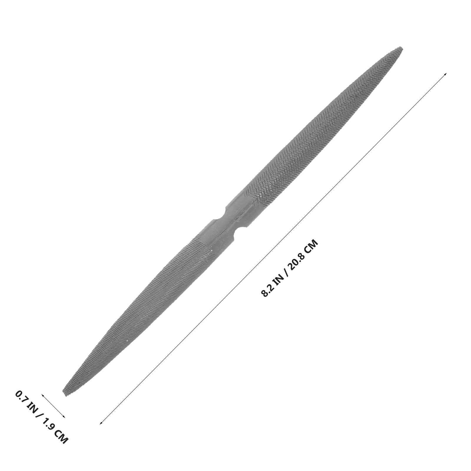 2Pcs Double-Ended Half-Round W - Woodworking Files ulasan dan harga