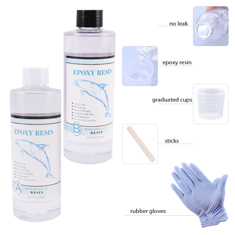 1:1 Clear Epoxy Resin Crystal  - Woodworking Epoxy ulasan dan harga