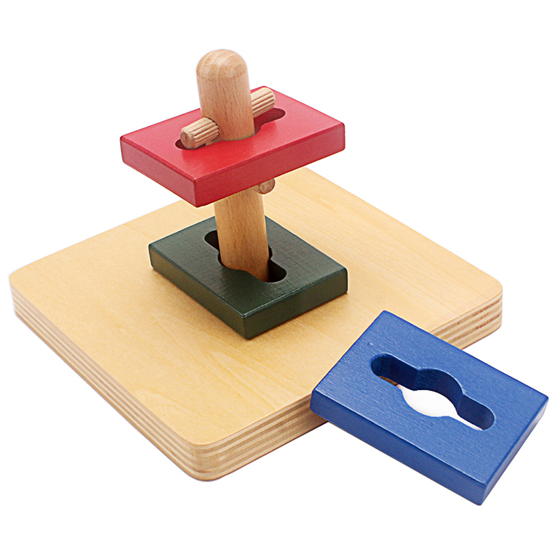 Infant Montessori Wooden Toy T - Woodworking For Kids ulasan dan harga