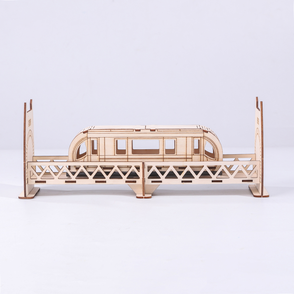 DIY Wooden Maglev Train Model  - Woodworking Kits For Kids ulasan dan harga