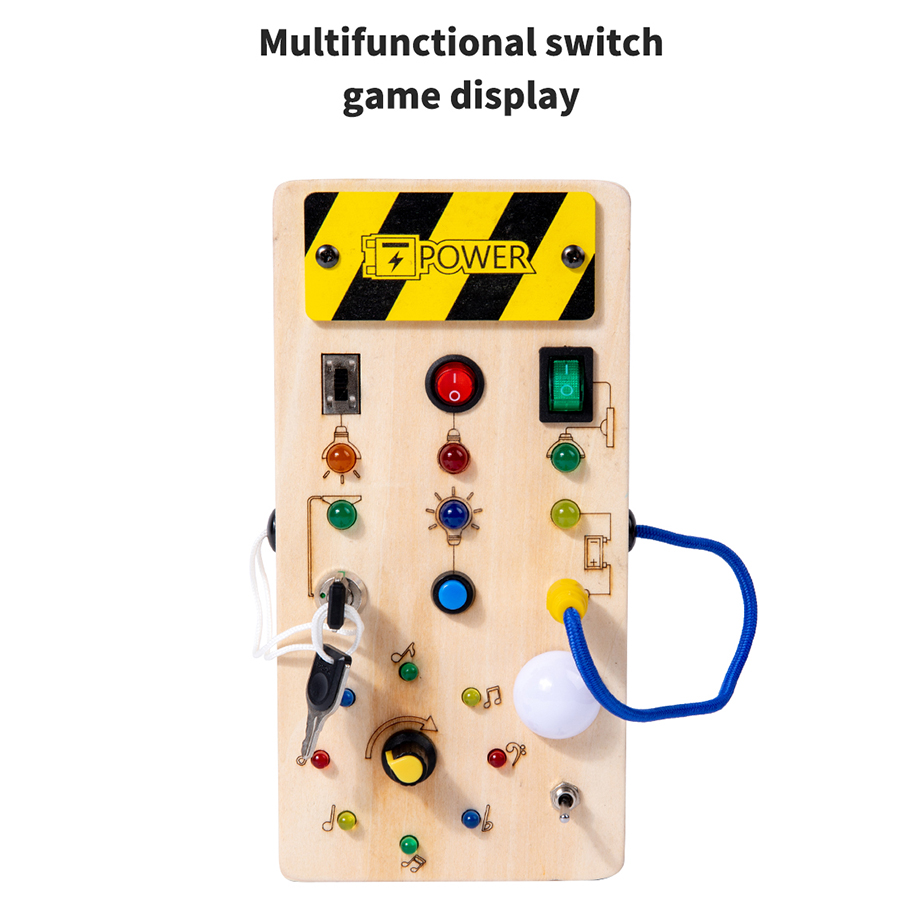 Montessori Busy Board Sensory  - Woodworking For Kids ulasan dan harga