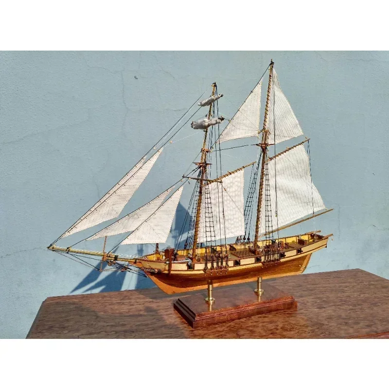 Wooden Assembled Antique Sailb - Woodworking Kits For Kids ulasan dan harga