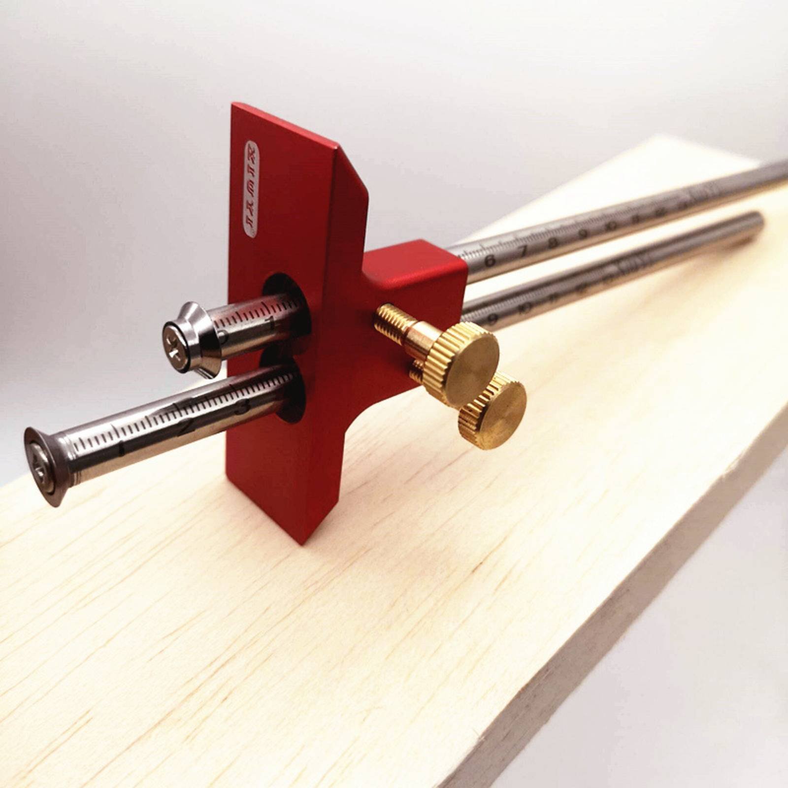 Double Head Marking Gauge Alum - Marking Gauge Tool ulasan dan harga