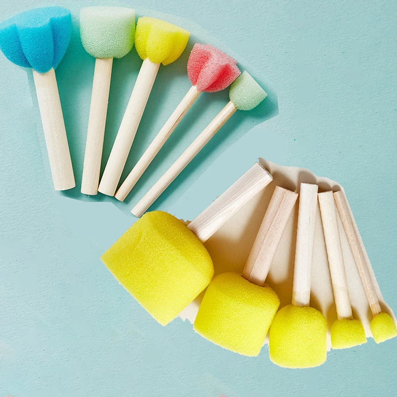 10 Pcs Set Wooden Handle Mushr - Woodworking For Kids ulasan dan harga