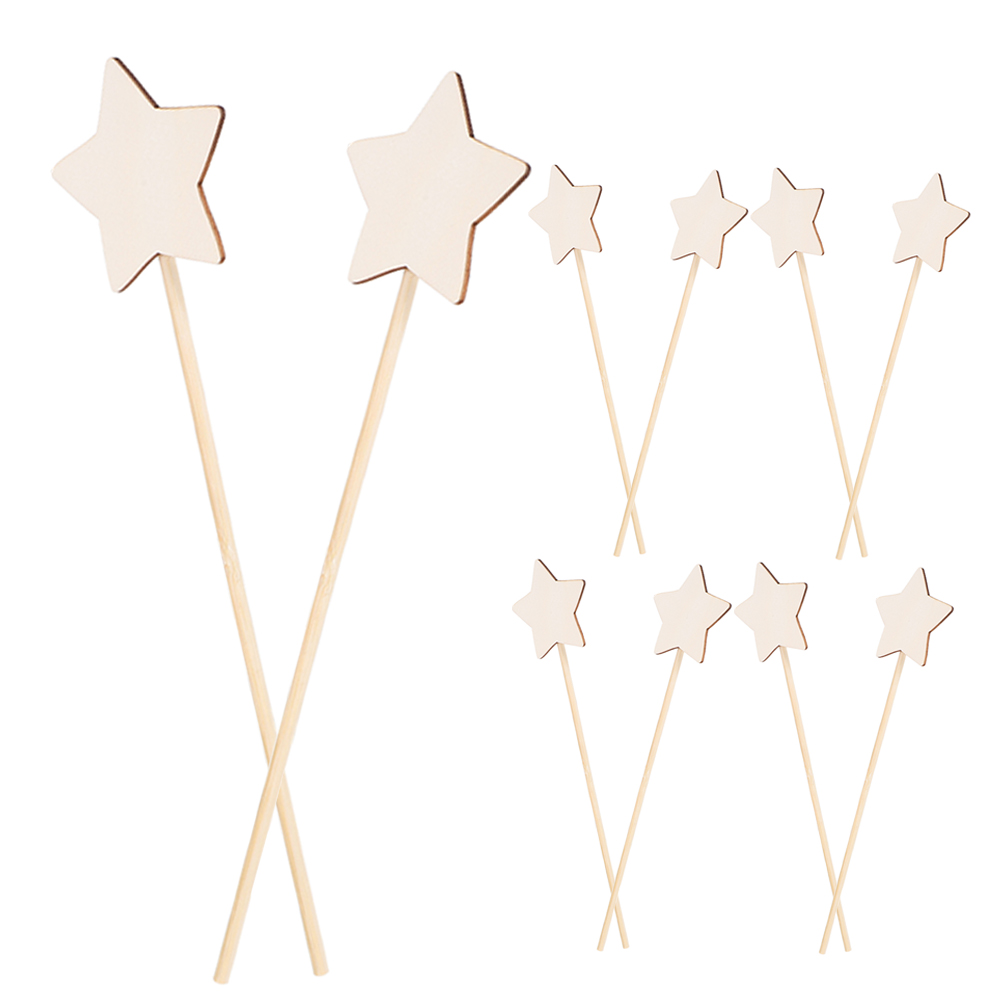 10 Pcs Star Wand Princess Fair - Woodworking Kits For Kids ulasan dan harga