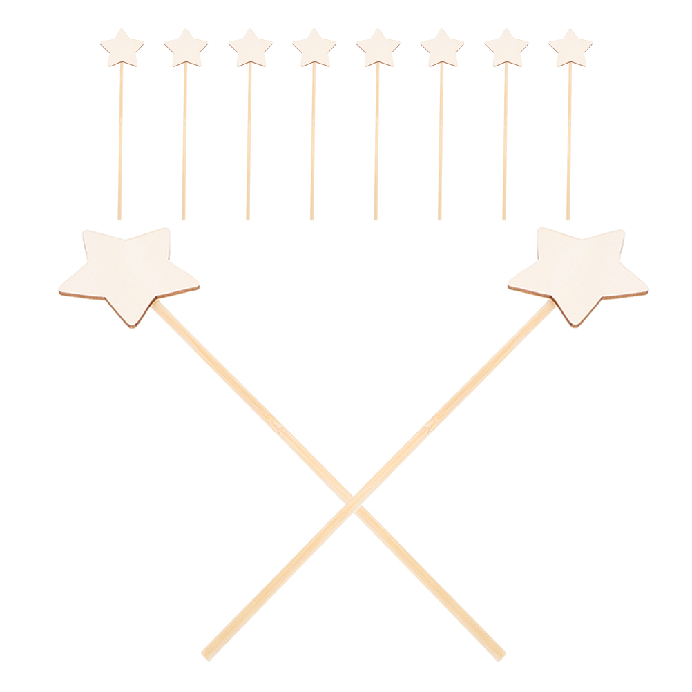 10 Pcs Star Wand Princess Fair - Woodworking Kits For Kids ulasan dan harga