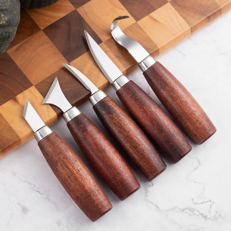 New 5pcs Tools For Wood Carvin - Woodworking Knives ulasan dan harga